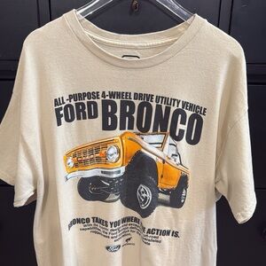 Hybrid Apparel Men’s Tan Ford‎ Bronco T-Shirt